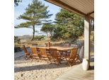 Rechteckiger Outdoor Tisch aus Akazienholz Capri 200