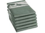 DDDDD Geschirrtuch »Froggy«, (Set, 6 tlg.)