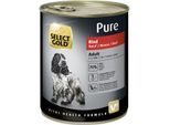SELECT GOLD Pure Adult Rind 6x800 g