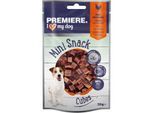 PREMIERE Mini Cubes Huhn mit Karotte & Spinat 10x70g