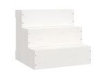 VidaXL Haustiertreppe M (40x37,5x35 cm) weiß