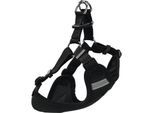 AniOne Mesh-Geschirr schwarz 46 cm, 66 cm