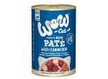 WOW Cat Senior 6x400 g Wild & Kaninchen