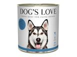 DOG'S LOVE Adult Classic 6x800g Fisch mit Amaranth & Karotte