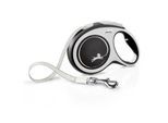 Flexi New Comfort Gurt schwarz L, 8 m, 50 kg