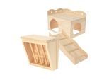 AniOne Set Nager-Residenz - Haus + Rampe + Raufe