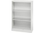 Schäfer Shop Select Regalschrank MS, 3 OH, B 800 x T 400 x H 1215 mm, Stahlblech, Lichtgrau