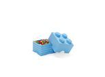 LEGO Aufbewahrungsstein, 4 Noppen, hell blau