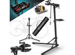 KESSER® Fahrradmontageständer Premium Profi 50kg - 360° drehbar für E-Bike, Mountainbike & Fahrrad, höhenverstellbarer Reparaturständer, mit Werkzeugablage, Tragetasche & Lenkerfixierung