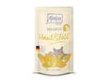 MjAMjAM Nassfutter Katze Adult, Wellness Haut & Fell 12x125 g Huhn