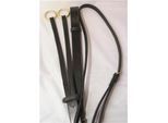 Hans Melzer Horse Equipment Hans Melzer Martingal schwarz/messing/Warmblut
