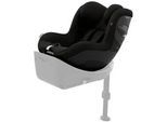 cybex Gold Reboarder-Kindersitz , Schwarz , 44x75x71 cm , ECE R 129 i-Size , abnehmbarer und waschbarer Bezug, integriertes Gurtsystem, schnell und leicht im Auto montierbar, Seitenaufprallschutz, verstellbare Sitz- und Schlafpositionen, Reboardsystem , Baby on Tour, Kindersitze, Reboarder-Sitze
