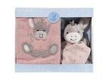 Sterntaler Babygeschenkset , Hellrosa , Textil , 2-teilig , Esel , 24x5x20 cm , female , Pflegen, Babypflegeprodukte