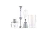 MIXXXO TRIO Stabmixer, 400 W, mit Zerkleinerer und Schneebesen