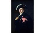 queence Acrylglasbild »Mann mit Farbklecks«, Kunst-Gemälde-Mann-Bilder von Männern-Historische Persönlichkeiten-Formen, Fine...