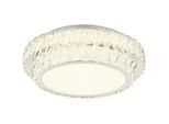 LED-Deckenleuchte Klara Chromfarben/Klar max. 38 Watt Deckenlampe