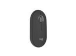 Logitech Pebble Mouse 2 M350s Wireless - Tonal Graphite - Maus (Schwarz)
