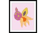 queence Bild »Artur«, Obst-Obst Bilder-Kunst-Lebensmittel, HD Premium Poster-Druck inkl. Holzrahmen