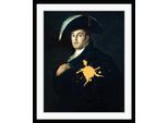 queence Bild »Angel mit Farbklecks«, Mann-Historische Persönlichkeiten-Gemälde-Kunst, HD Premium Poster-Druck inkl. Holzrahmen