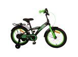Kinderfahrrad Thombike für Jungen 16 Zoll Kinderrad in Schwarz Grün