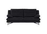 Xxxl 2,5-Sitzer , Dunkelblau , Leder , Echtleder , Rindleder , 195x90x109 cm , DIN EN ISO 14001, DIN EN ISO 9001, Made in Italy , Typenauswahl, Lederauswahl, Stoffauswahl, Hocker erhältlich , Wohnzimmer, Sofas & Couches, Sofas, 2-Sitzer Sofas
