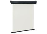 vidaXL Balkon-Seitenmarkise 145x250 cm Creme