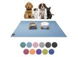 SANOZOO ® - Napfunterlage - Öko-Tex und Made in Germany hellblau 60 cm, 90 cm