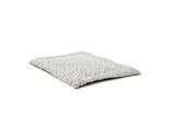 Wallace & Jones gepolsterte Plüsch Wendedecke Snow L