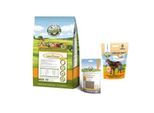Bellfor Sparset für Windhunde: Wiesen-Schmaus 4 kg + Gelenke und Knochen Complete-Snack 150g + Fitness Pulver 80g