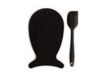 Minty&Marla Schleck Set mit Spatel Katze schwarz