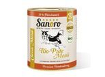 Sanoro Menü Classic von der Bio-Pute mit 55 % Fleischanteil 6x800g