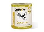 Sanoro Pures Muskelfleisch vom Lamm und Schaf 6x800g