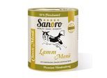 Sanoro Menü Classic vom Lamm mit 50 % Fleischanteil 6x800g
