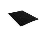 Wallace & Jones Liegematte Cardi schwarz XXL