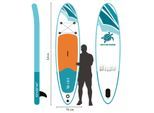X4-LIFE Stand up Paddle Board mit Zubehör X2