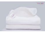 Molton Windeln, 2er Pack, 70x70cm, weiß