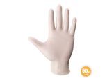 Latex-Handschuhe, Größe L - Weiß, 50er-Set