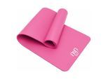 Premium NBR Sportmatte, rutschfeste Gymnastikmatte, Rosa Yogamatte Stretching Pilates