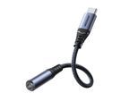 Audio Adapter USB-C DAC-Adapter auf 3,5-mm-Miniklinke – Schwarz