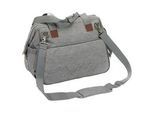 My Baby Lou Wickeltasche , Hellgrau , Textil , meliert , 40x24x32 cm , Baby on Tour, Kinderwagen, Wickeltaschen & Wickelrucksäcke
