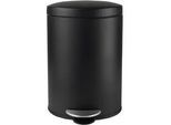 Treteimer James in Schwarz ca. 5 l
