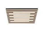 LED-Deckenleuchte Ruko Schwarz/Eichefarben max. 24 W Deckenlampe