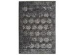 Novel Webteppich , Anthrazit , Textil , Abstraktes , rechteckig , 160x230 cm , pflegeleicht , Teppiche und Böden, Teppiche, Webteppiche