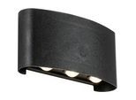 LED-Wandleuchte Beide Schwarz max. 2,5 Watt Wandlampe