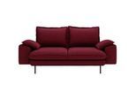 Livetastic 2-Sitzer-Sofa , Bordeaux , Textil , Füllung: Schaumstoff,Schaumstoff , 195x92x97 cm , Made in Eu , Wohnzimmer, Sofas & Couches, Sofas, Textilsofas