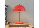 Dyberg Larsen Stockholm Akku-Tischlampe, melonenrot