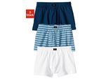 H.I.S Boxer »Boxershorts für Jungen«, (Packung, 3 St.), cooler Uni-Streifen-Mix