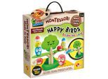 Lisciani 105397 - Geschicklichkeitsspiel - Montessori Happy Birds Gleichgewichtsspiel Balance