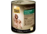 SELECT GOLD Sensitive Adult Hirsch mit Kartoffeln 12x800 g