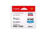 Original Canon imagePROGRAF Pro 1100 GB (6778C001 / PFI-4100C) Druckerpatrone Cyan